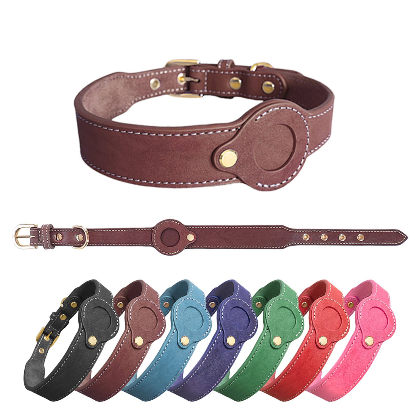 Collier AirTag Bixar – Élégant, sécurisé et conçu pour le suivi de votre animal