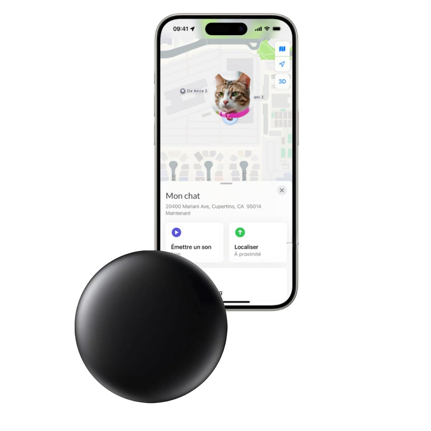 SmartTag – Traceur sans abonnement chien chat