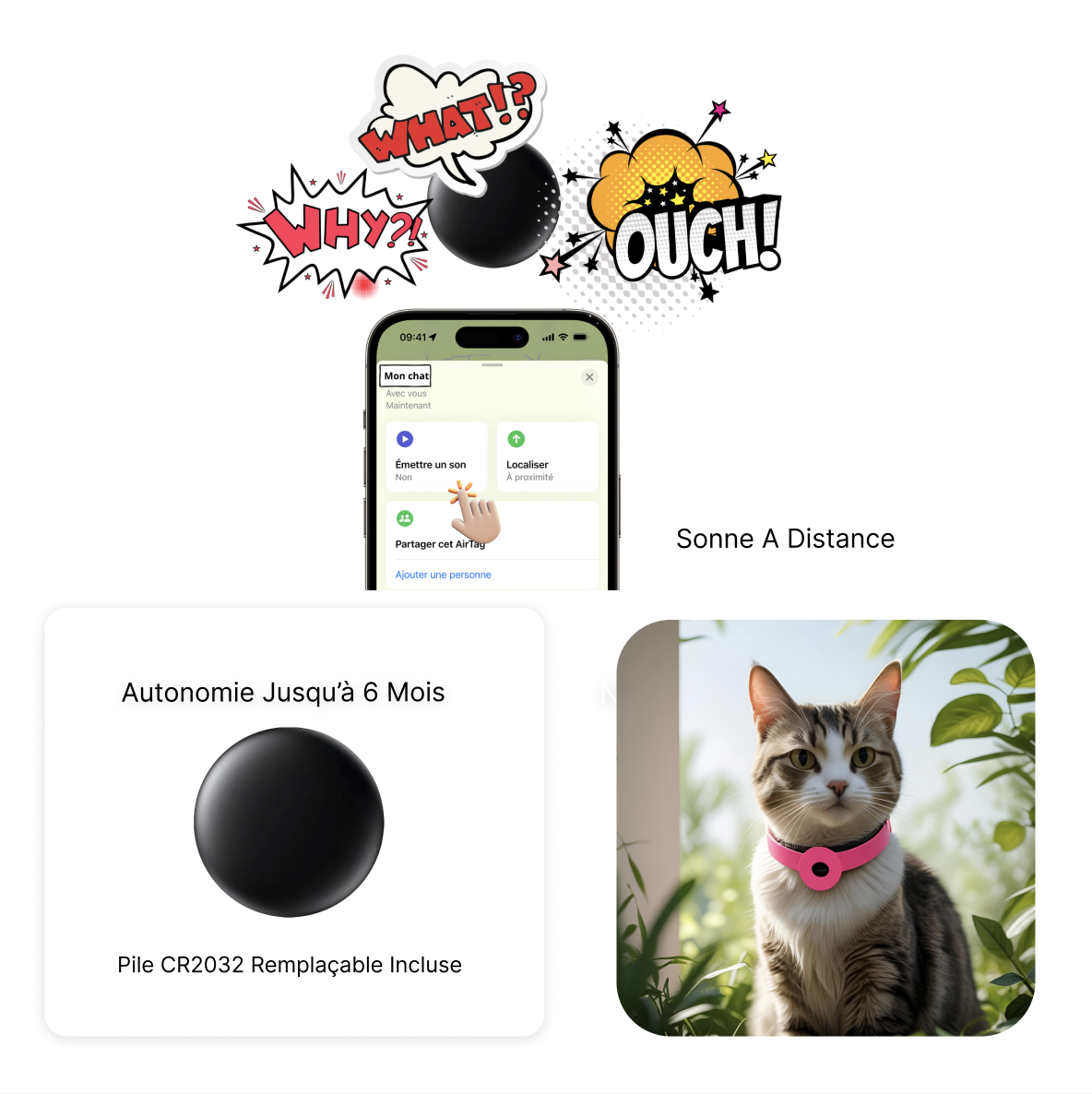 Wirelesstag – Traceur sans abonnement chien chat