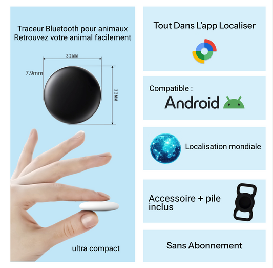 Wirelesstag – Traceur sans abonnement chien chat